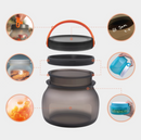 シリコン素材で簡単変形!耐熱耐冷オシャレなキャニスターFlexi Jar V2