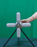 外でも家でも緊急時でも!スマホの充電も!折りたたみ式LEDキャンプライト【OUTDOOR LIGHT】