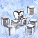 溶けない氷！？飲み物を薄めずに冷やす！ステンレス製アイスキューブ【MINI ICE】