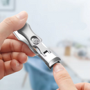 硬い爪もスパッと切れる！爪が飛び散らない・やすり掛けもいらない快適な究極の爪切り【JINDA Nail Clipper】