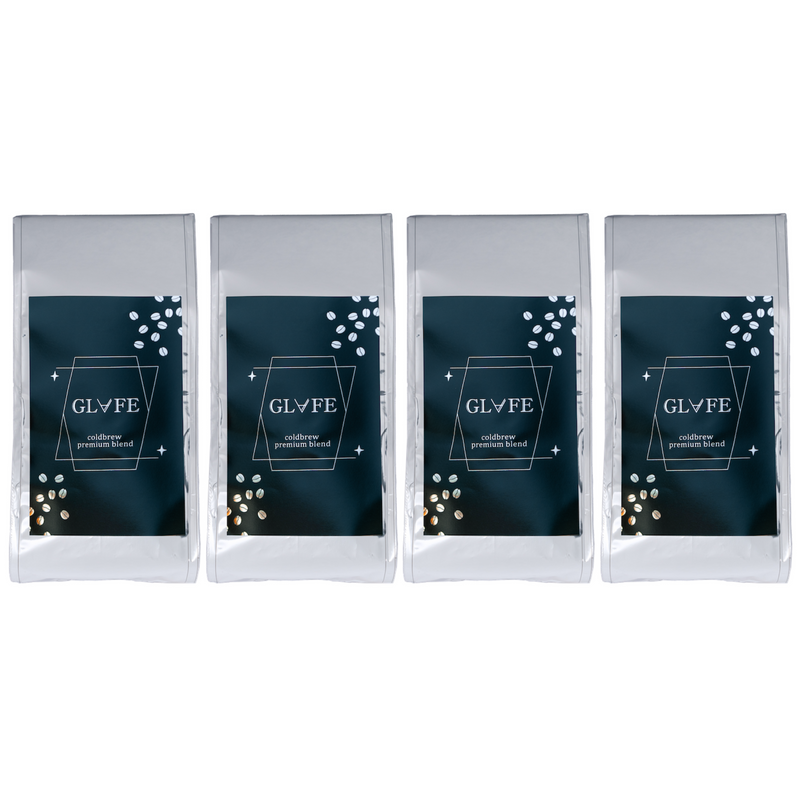 一杯で心を満たす、格別なコールドブリュー体験を。アラビカ100%の珈琲豆【GLAFE PREMIUM × SHELBRU】