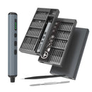 超軽量80g 静音 高性能 精密 電動ドライバーセット 48種ビット付属＆高速充電対応【PENDORA SM-68E】