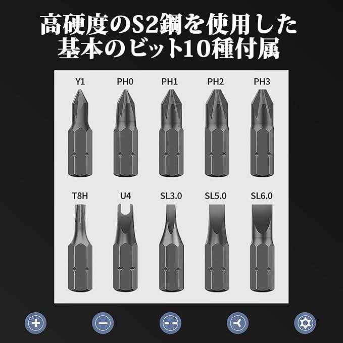 ラチェットドライバー 精密ドライバー 手動ドライバー 特殊ドライバー 分解工具 DIY工具【PENDORA RACHET】