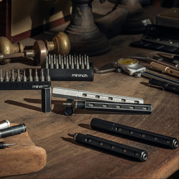 デザインも、素材も。モノ創りのためのこだわりペン型ドライバー【ToolPen / ToolPen Mini】