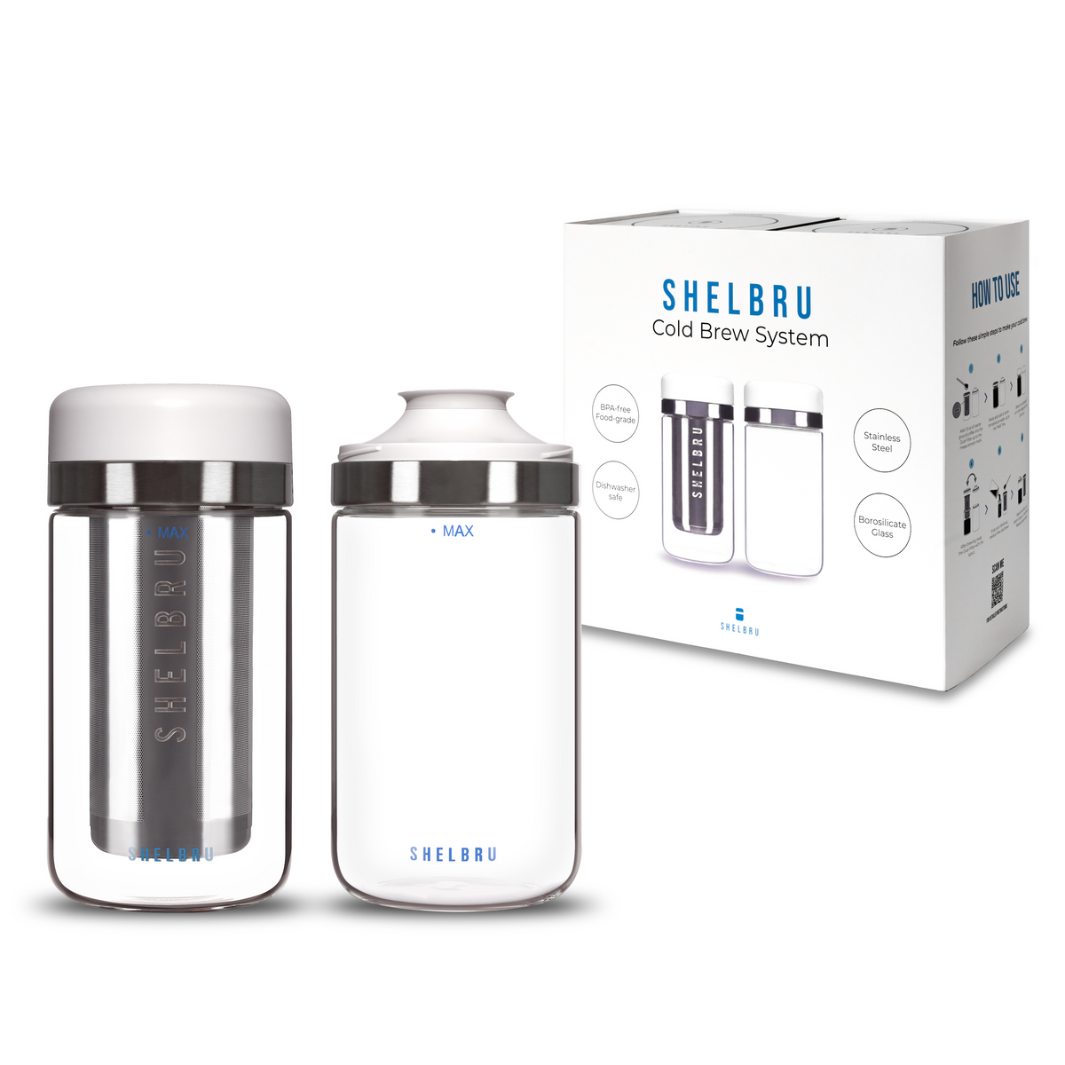 SHELBRU 新品　ダブルフィルター技術でまろやかで美味しい水出しコーヒ 8月15日まで期間限定40％OFF】ダブルフィルター技術でまろやかで