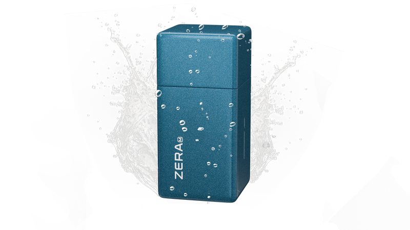 ヒゲ剃り＋鼻毛ケアの2in1！防水・ロック機能付き電動シェーバー【ZERA M】
