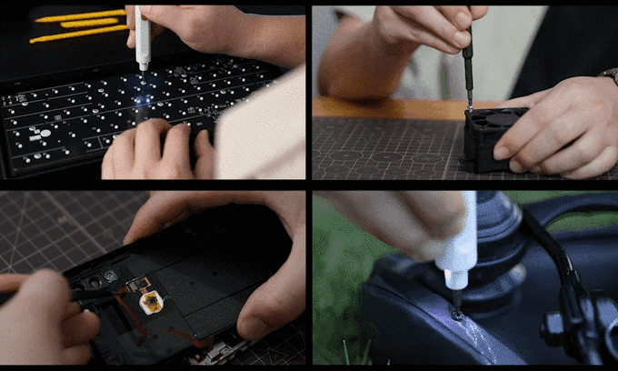 本体40g！120種精密ビットで、電動/手動も自由自在のペン型マルチドライバー！【M-XTR: 148-in-1】