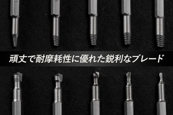 7月24日まで期間限定50％OFF】本体40g！120種精密ビットで、電動/手動