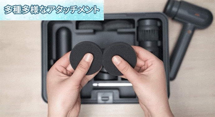 お家の汚れこれ１本！多機能電動洗浄ツールセット【JIMIBOX X1-H】