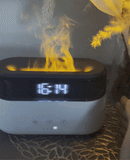 炎の"ゆらぎ"を再現！アラームクロックと組み合わせたアロマディフューザー【FIRE-MIST】