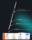 まるで紙にペンで書いている感覚！ あなたのクリエイティブな創作活動をサポートするワイヤレス デジタル タブレット！ 【DIGI-TABLET 1.0】
