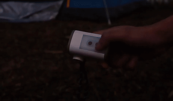 空気入れ・抜き両対応！充電器にもなるキャンプライト付きミニポンプ！ 屋外・日常活動にも最適 【YANTU AM25】