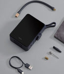 超軽量、小型、コードレスで自動空気充填！電動空気入れ【HOTO AIR-KID】