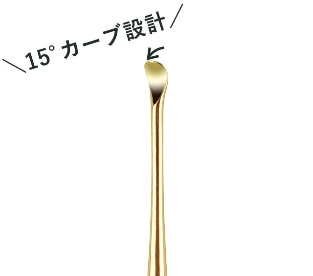 全方位死角なし！サッと撫でるだけで耳垢ごっそり。【EAR WAX CLEANER らくらく耳かき】
